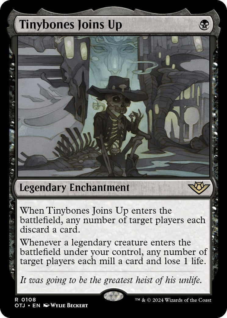 Image for Tinybones Joins Up (108) (Foil) (Outlaws of Thunder Junction) - Magic: The Gathering