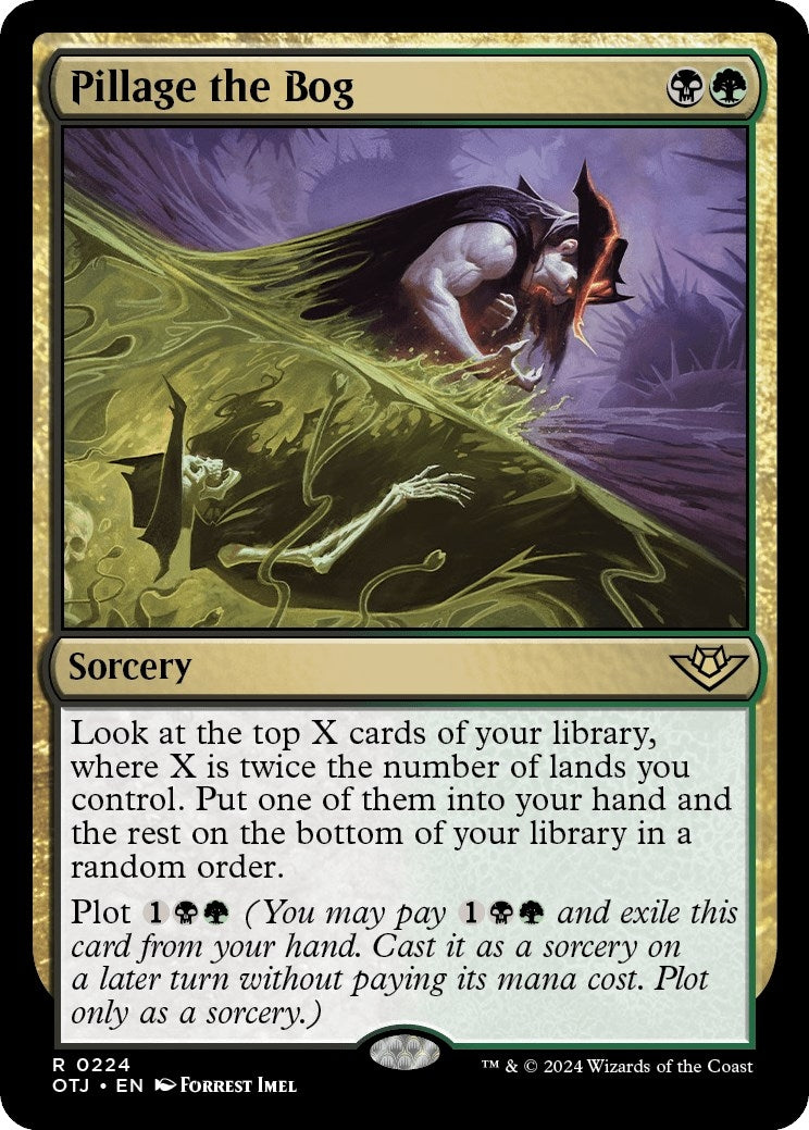 Image for Pillage the Bog (224) (Foil) (Outlaws of Thunder Junction) - Magic: The Gathering