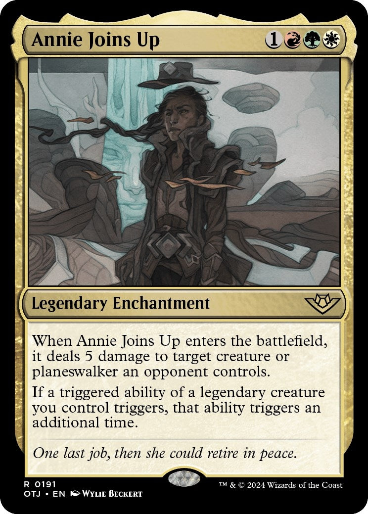 Image for Annie Joins Up (191) (Outlaws of Thunder Junction) - Magic: The Gathering