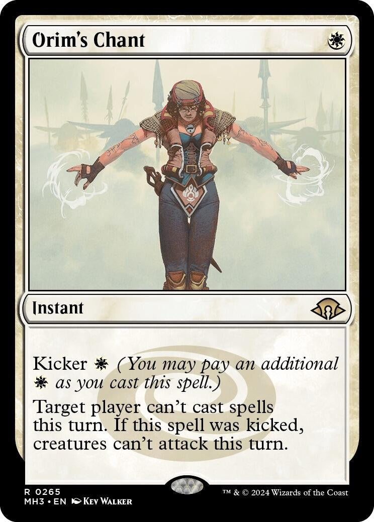 Image for Orim's Chant (265) (Modern Horizons 3) - Magic: The Gathering