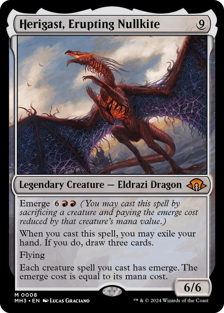 Image for Herigast, Erupting Nullkite (8) (Modern Horizons 3) - Magic: The Gathering