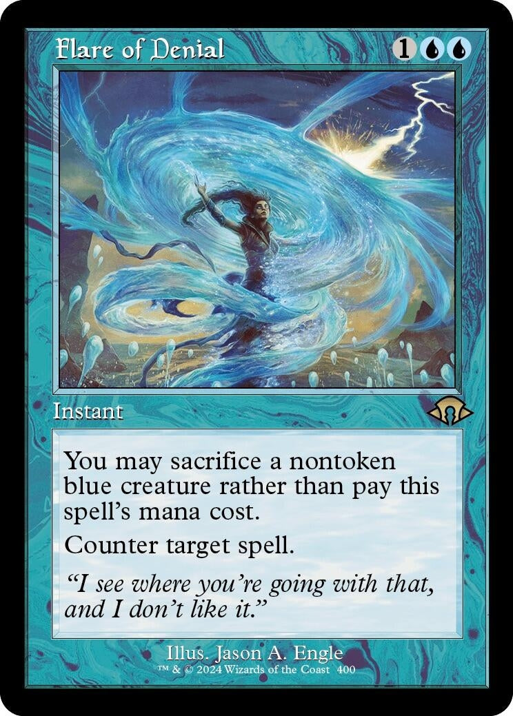 Flare of Denial (Retro Frame) (400) (Modern Horizons 3)