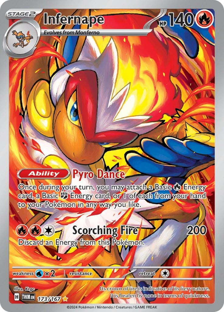 Infernape (173/167) (SV06: Twilight Masquerade)