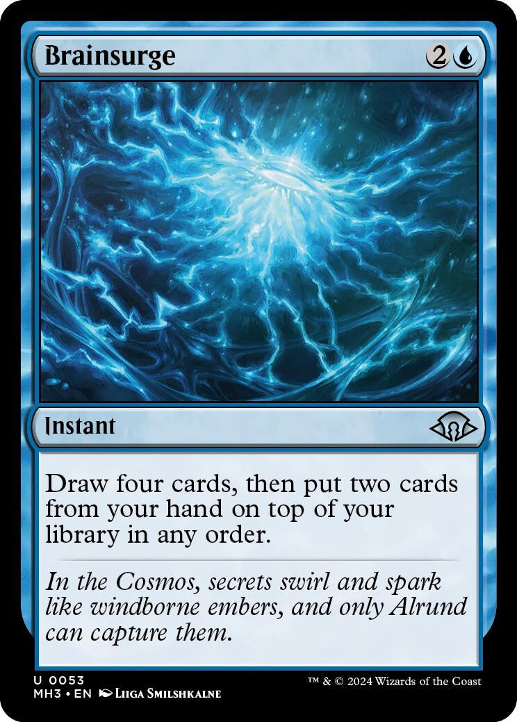 Image for Brainsurge (53) (Foil) (Modern Horizons 3) - Magic: The Gathering