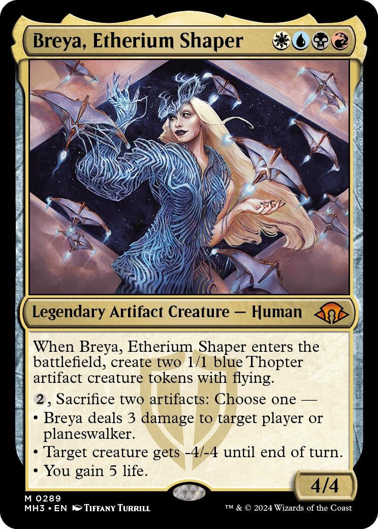 Image for Breya, Etherium Shaper (289) (Modern Horizons 3) - Magic: The Gathering