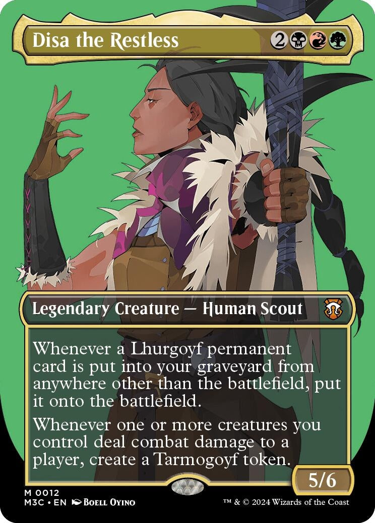 Image for Disa the Restless (Borderless) (12) (Modern Horizons 3) - Magic: The Gathering