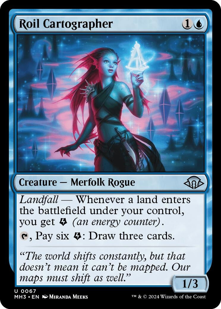 Image for Roil Cartographer (67) (Foil) (Modern Horizons 3) - Magic: The Gathering