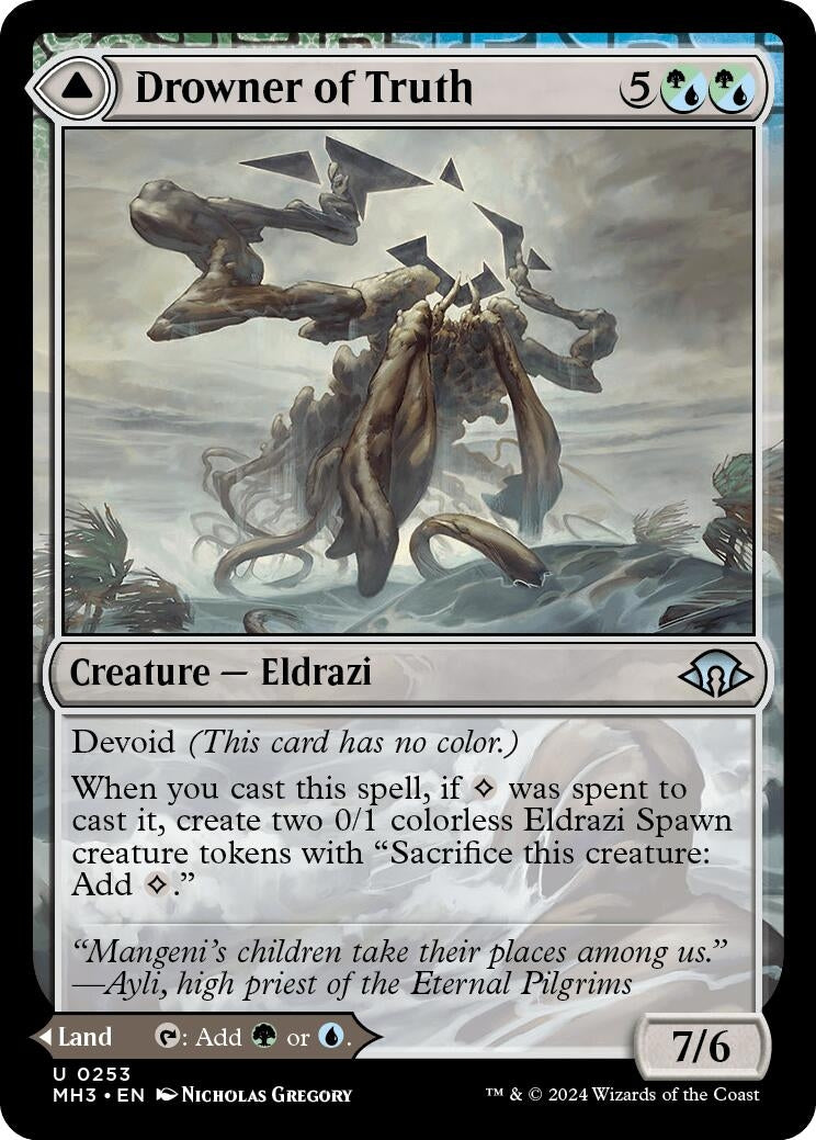 Image for Drowner of Truth (253) (Modern Horizons 3) - Magic: The Gathering