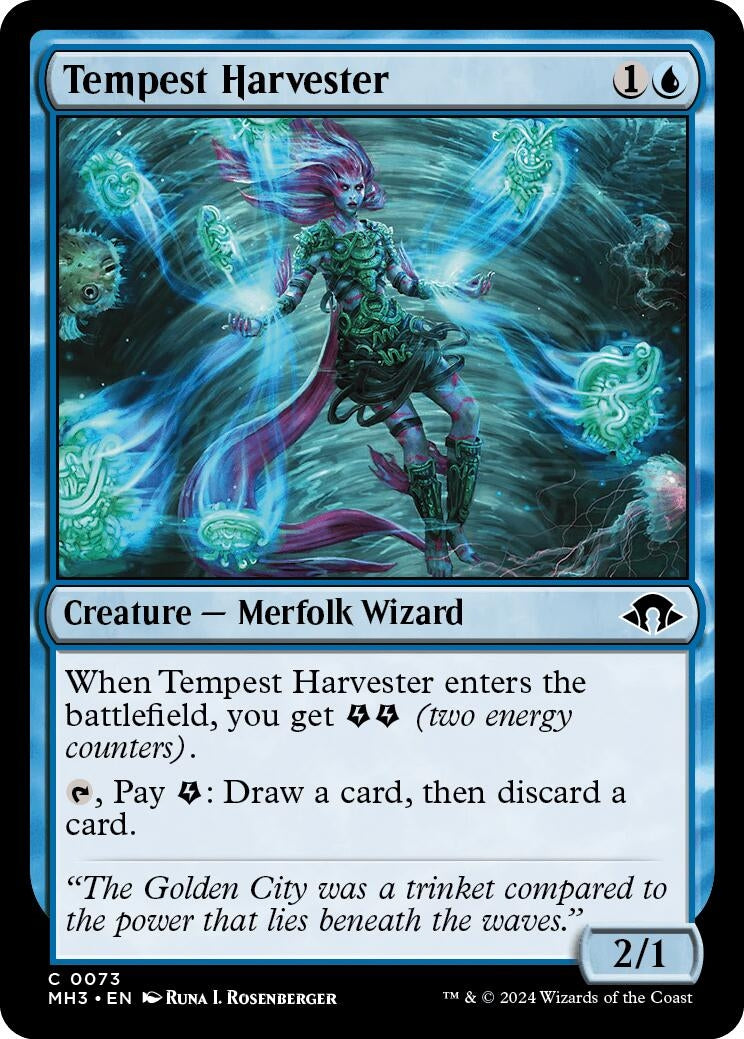Image for Tempest Harvester (73) (Foil) (Modern Horizons 3) - Magic: The Gathering