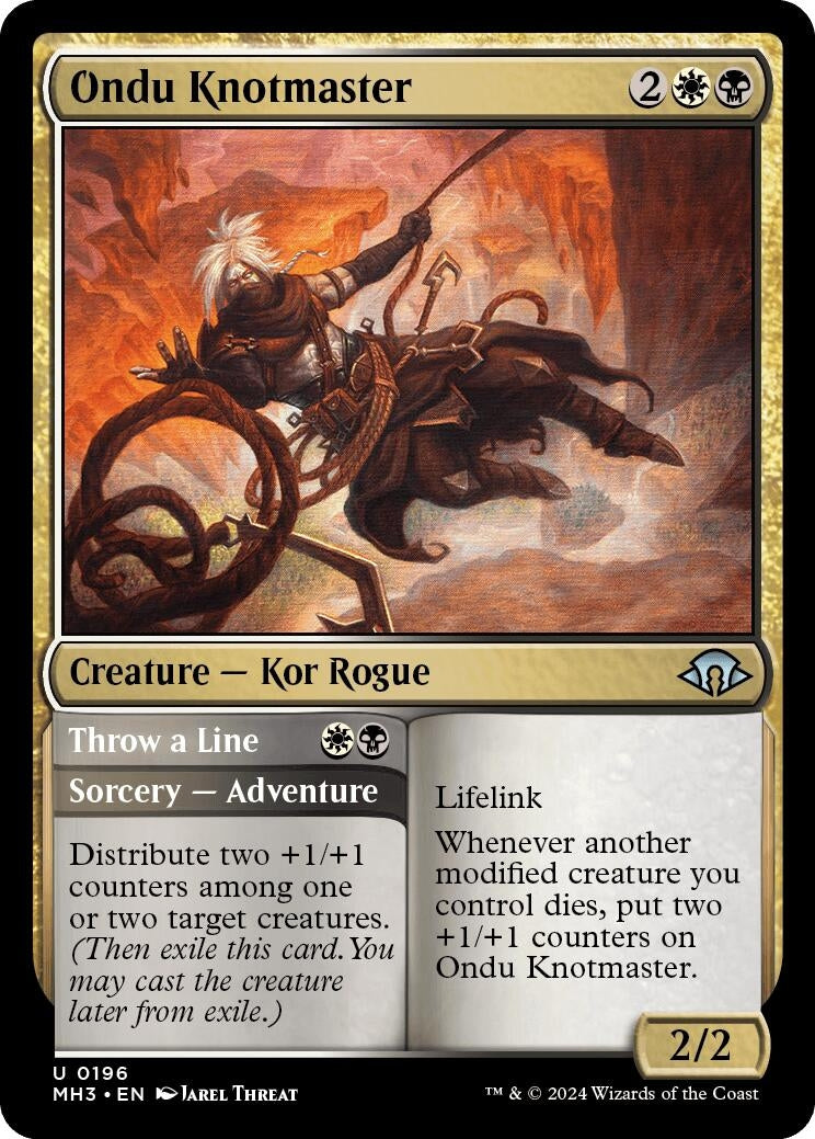Image for Ondu Knotmaster (196) (Modern Horizons 3) - Magic: The Gathering