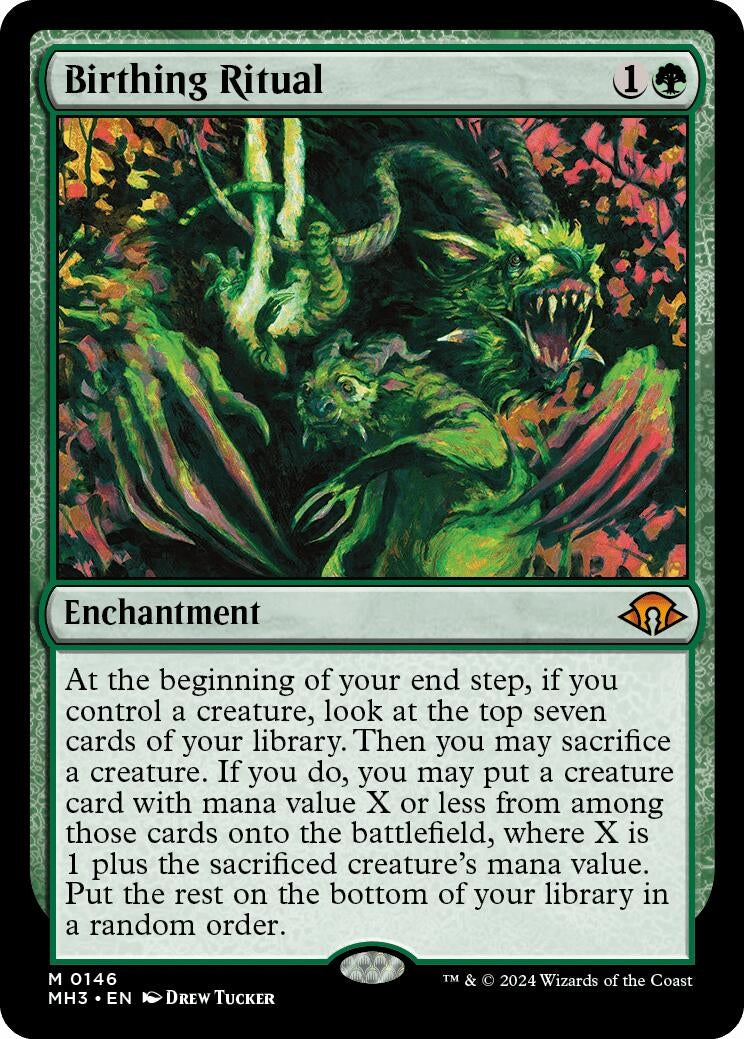 Image for Birthing Ritual (146) (Modern Horizons 3) - Magic: The Gathering