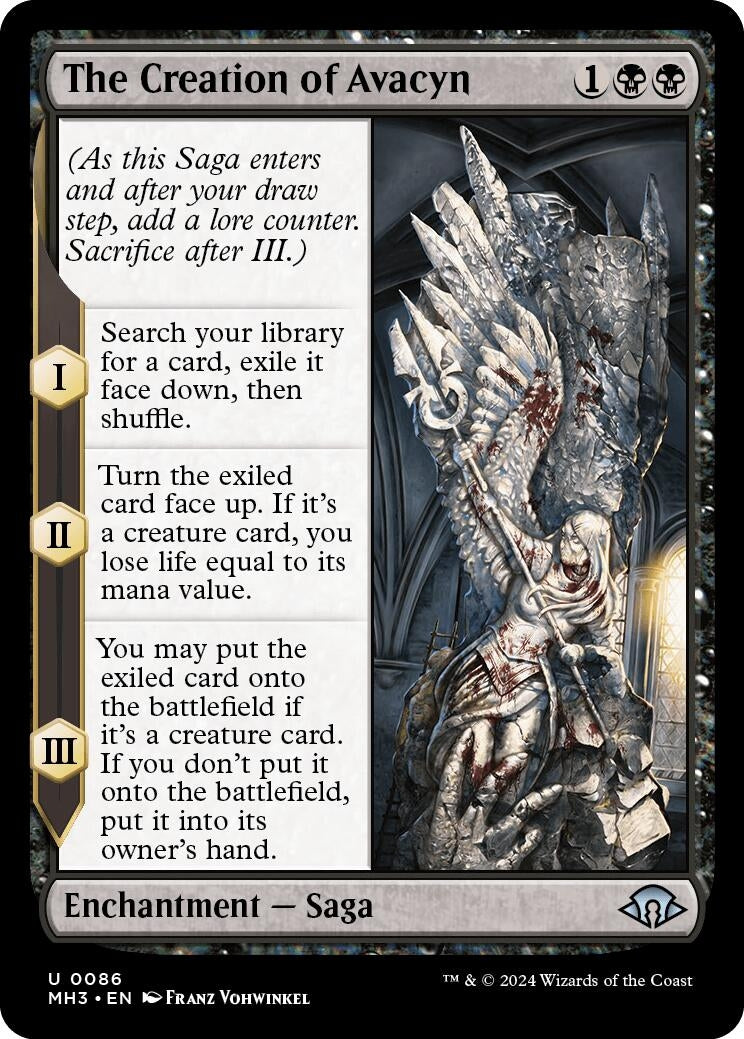 Image for The Creation of Avacyn (86) (Foil) (Modern Horizons 3) - Magic: The Gathering