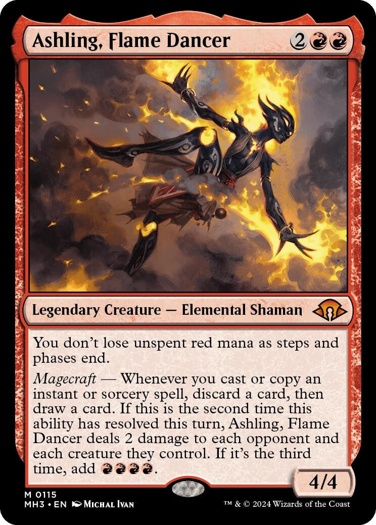 Image for Ashling, Flame Dancer (115) (Modern Horizons 3) - Magic: The Gathering