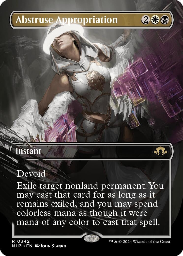 Image for Abstruse Appropriation (Borderless) (342) (Modern Horizons 3) - Magic: The Gathering