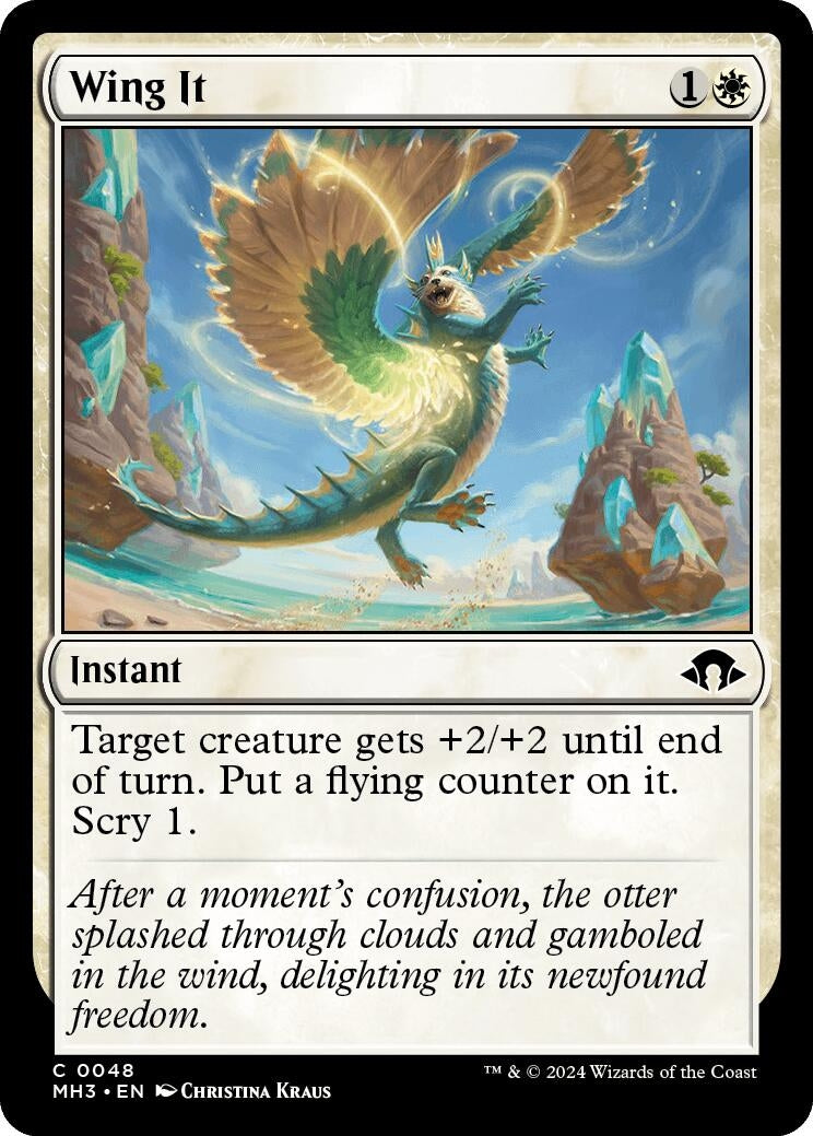 Image for Wing It (48) (Foil) (Modern Horizons 3) - Magic: The Gathering