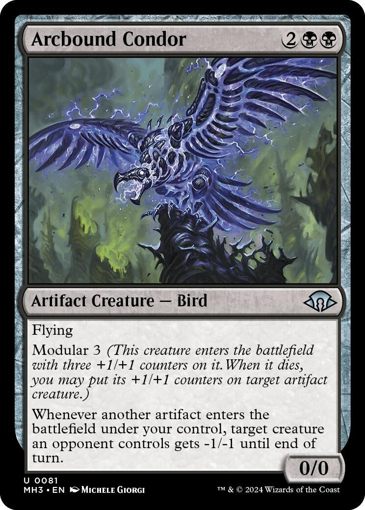 Image for Arcbound Condor (81) (Foil) (Modern Horizons 3) - Magic: The Gathering