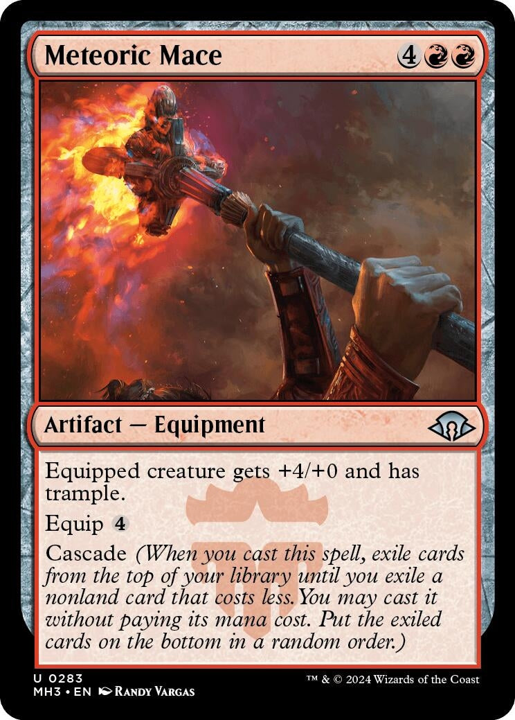 Image for Meteoric Mace (283) (Foil) (Modern Horizons 3) - Magic: The Gathering