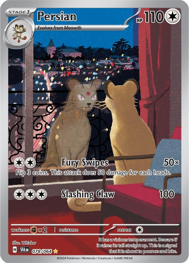 Image for Persian (078/064) (SV: Shrouded Fable) - Pokemon