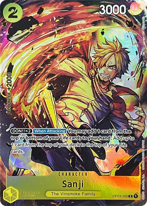 Image for Sanji (Premium Card Collection -BANDAI CARD GAMES Fest. 23-24 Edition-) (OP03-102) (Foil) (One Piece Promotion Cards) - One Piece Card Game