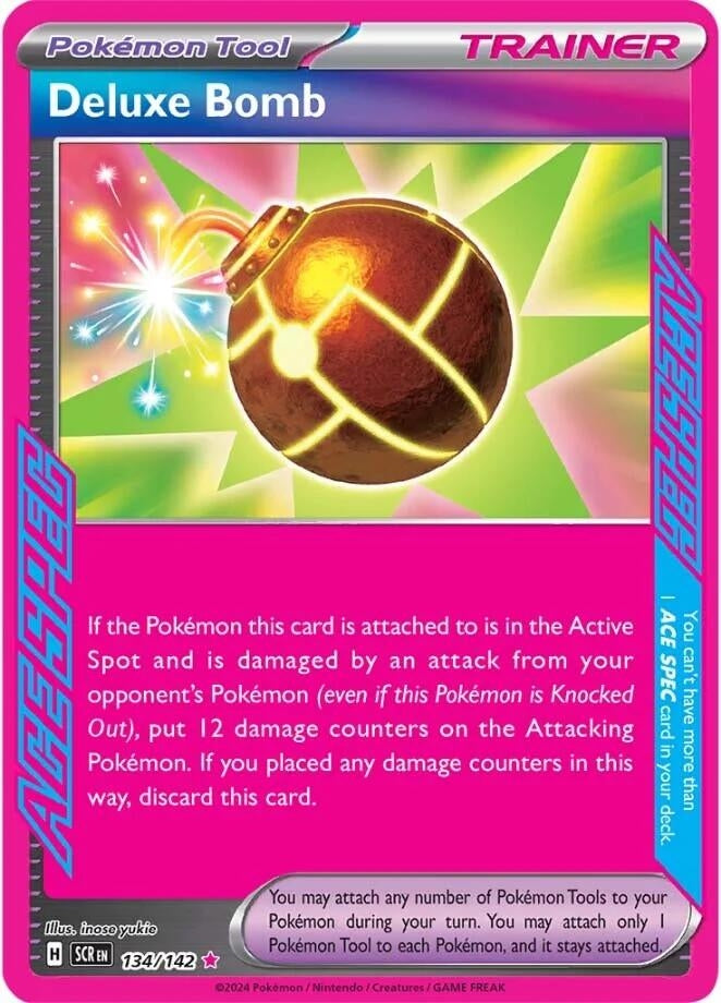 Deluxe Bomb (134/142) (SV07: Stellar Crown)