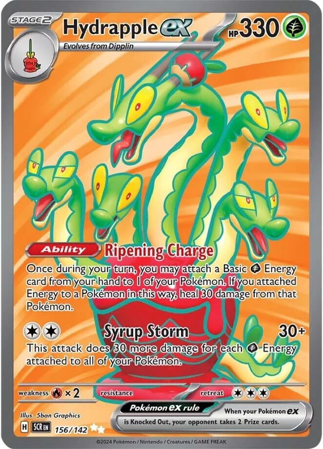 Image for Hydrapple ex (156/142) (SV07: Stellar Crown) - Pokemon