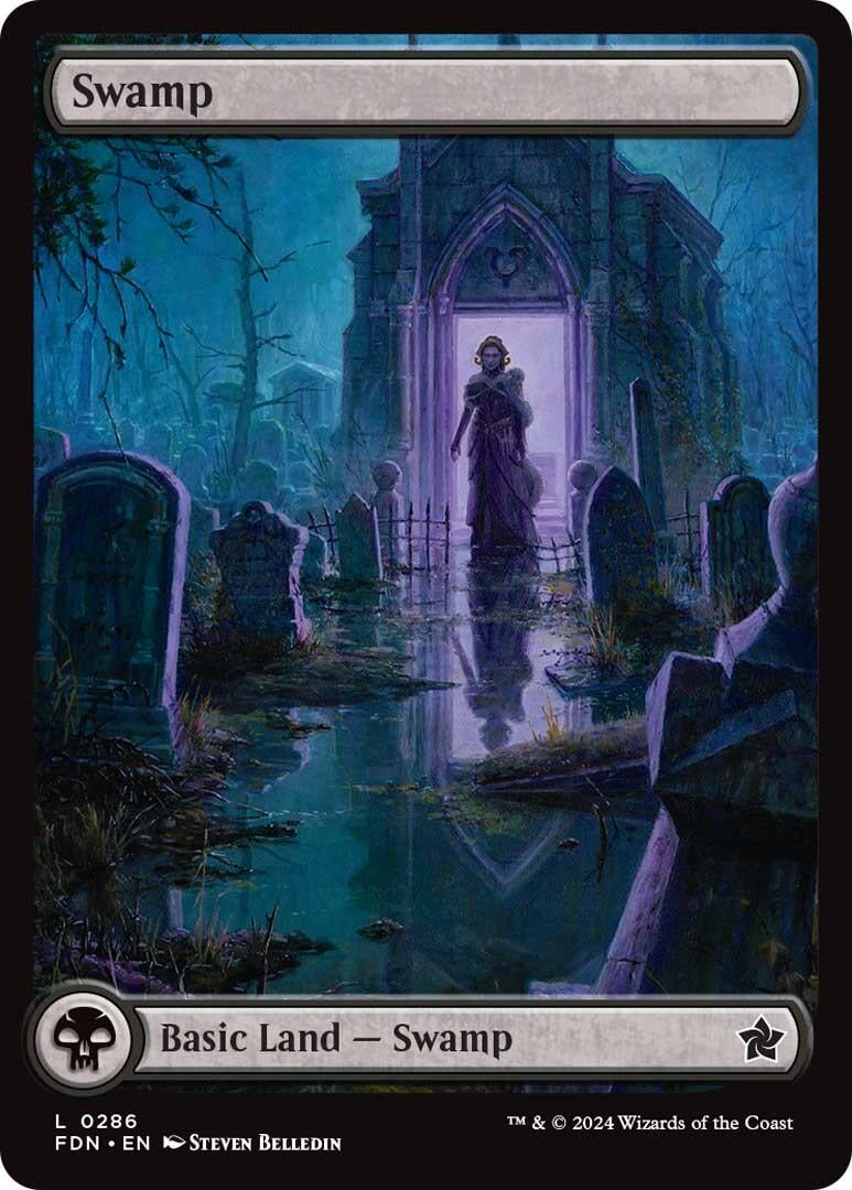 Image for Swamp (0286) (286) (Foundations) - Magic: The Gathering