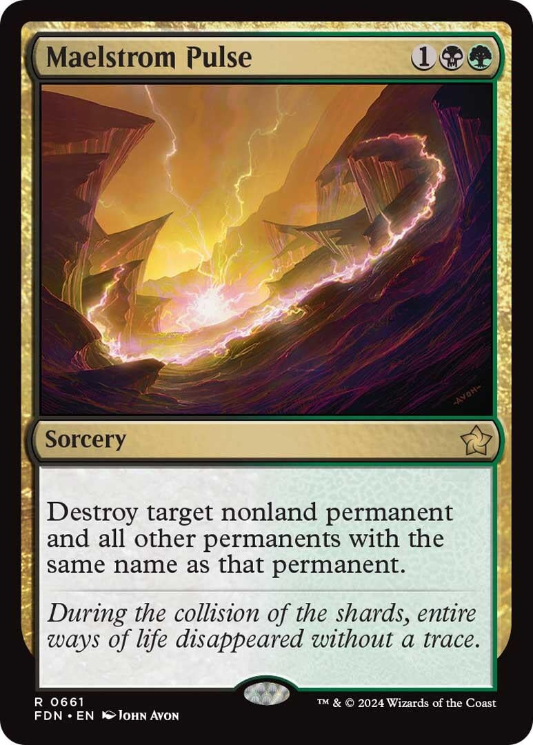 Image for Maelstrom Pulse (661) (Foundations) - Magic: The Gathering