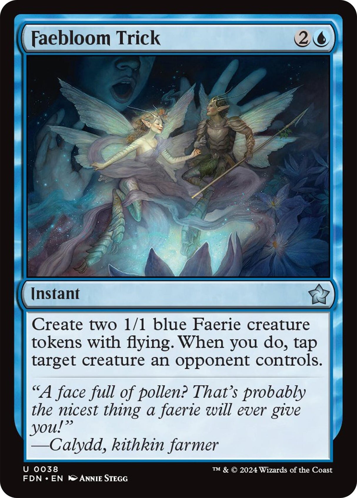 Image for Faebloom Trick (38) (Foil) (Foundations) - Magic: The Gathering