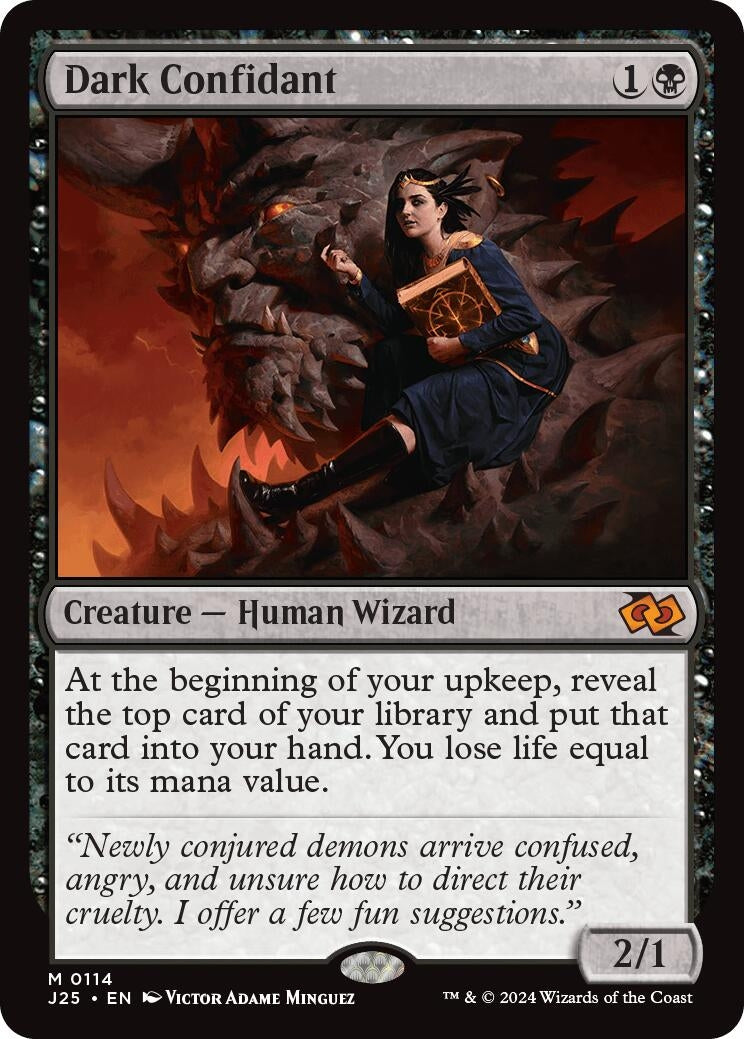 Image for Dark Confidant (114) (Foundations Jumpstart) - Magic: The Gathering