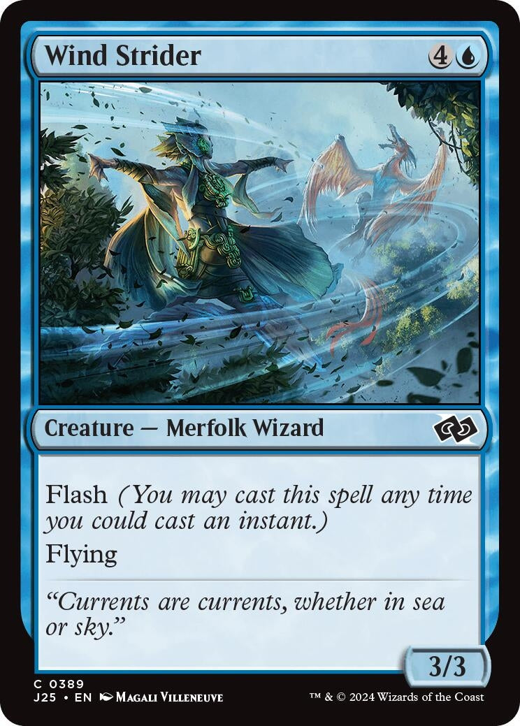 Image for Wind Strider (389) (Foundations Jumpstart) - Magic: The Gathering