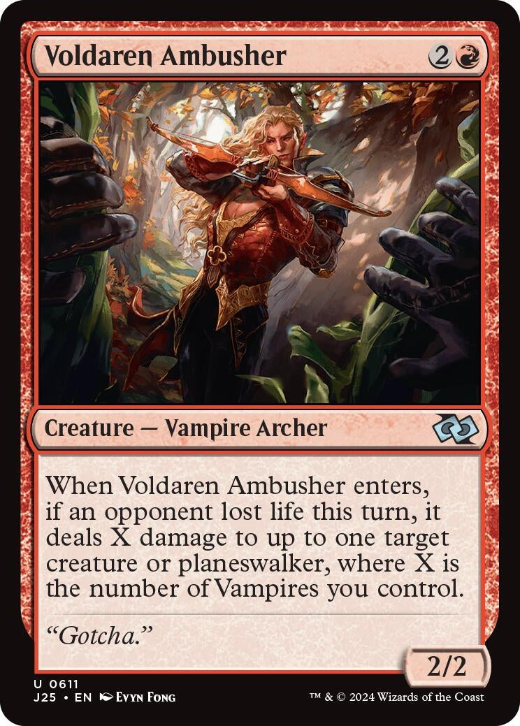 Image for Voldaren Ambusher (611) (Foundations Jumpstart) - Magic: The Gathering