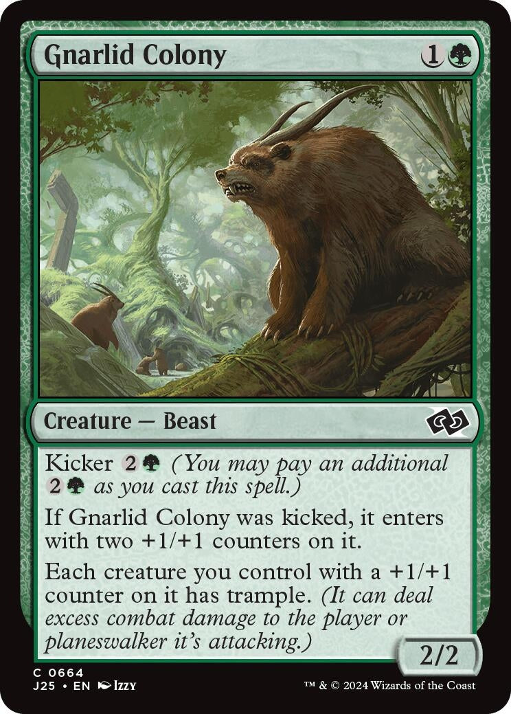 Image for Gnarlid Colony (664) (Foundations Jumpstart) - Magic: The Gathering