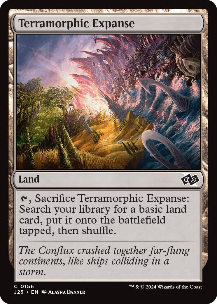 Image for Terramorphic Expanse (156) (Foundations Jumpstart) - Magic: The Gathering