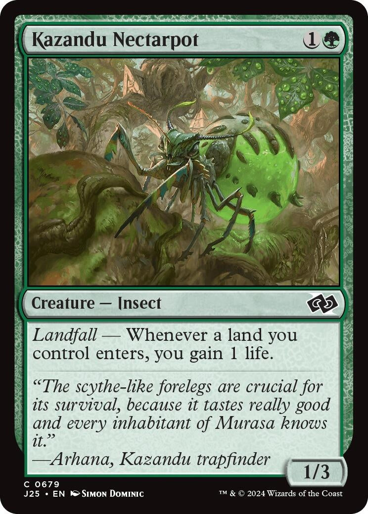 Image for Kazandu Nectarpot (679) (Foundations Jumpstart) - Magic: The Gathering