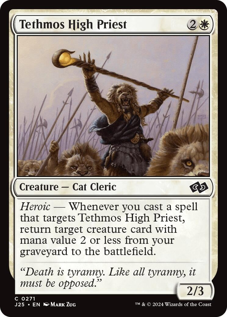 Image for Tethmos High Priest (271) (Foundations Jumpstart) - Magic: The Gathering