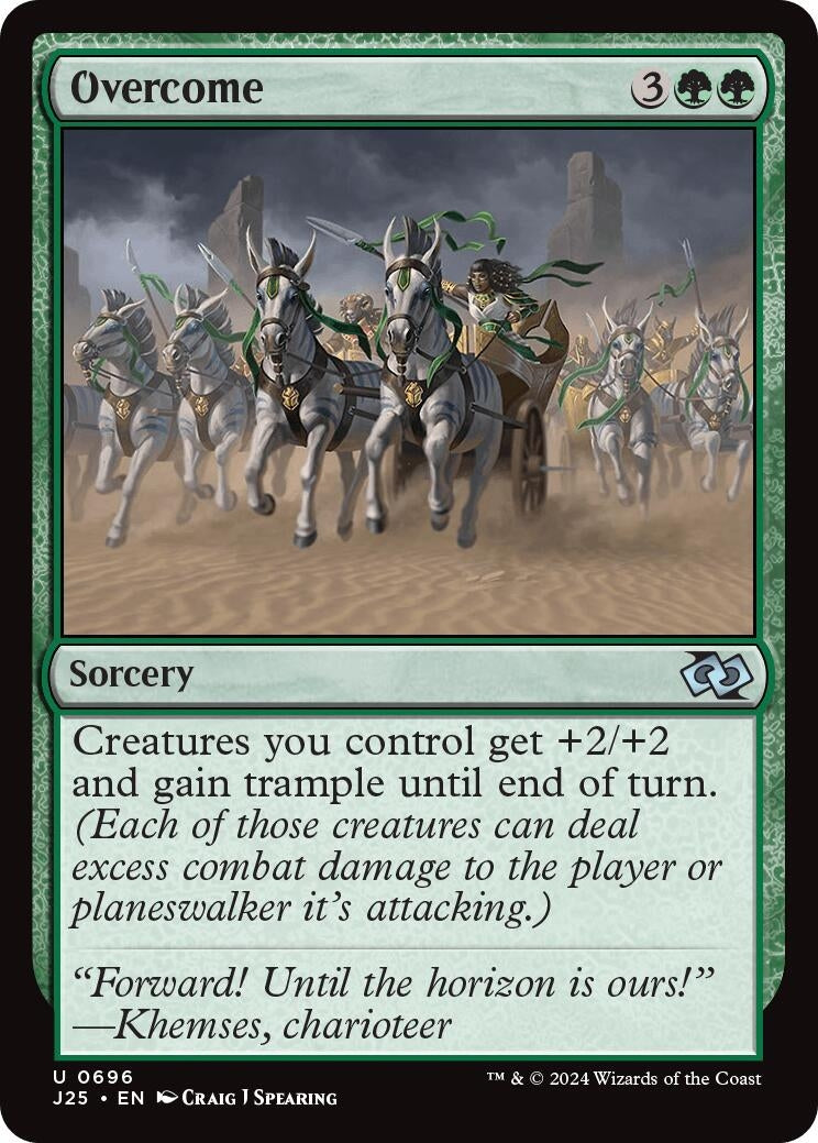 Image for Overcome (696) (Foundations Jumpstart) - Magic: The Gathering