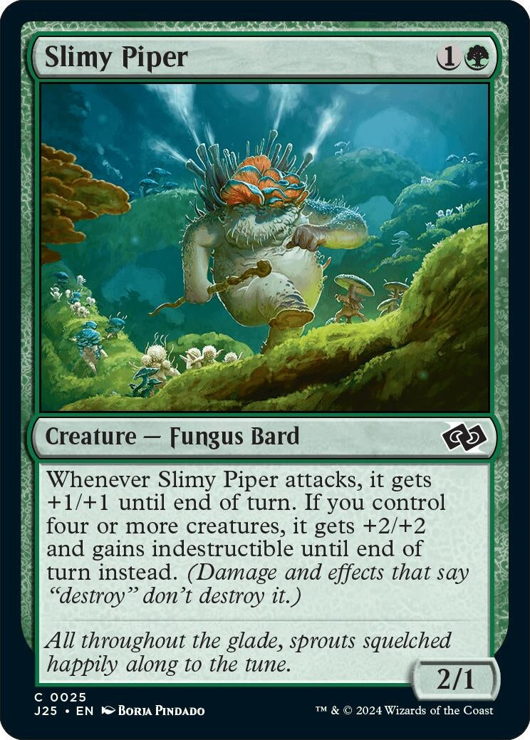 Image for Slimy Piper (25) (Foundations Jumpstart) - Magic: The Gathering