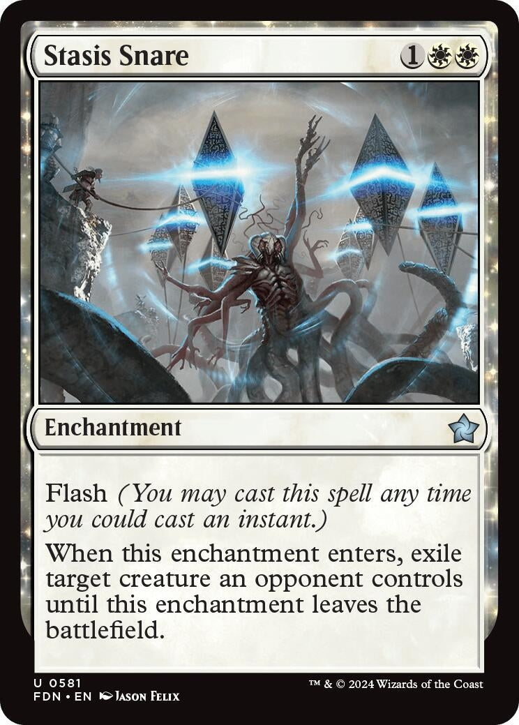 Image for Stasis Snare (581) (Foundations) - Magic: The Gathering