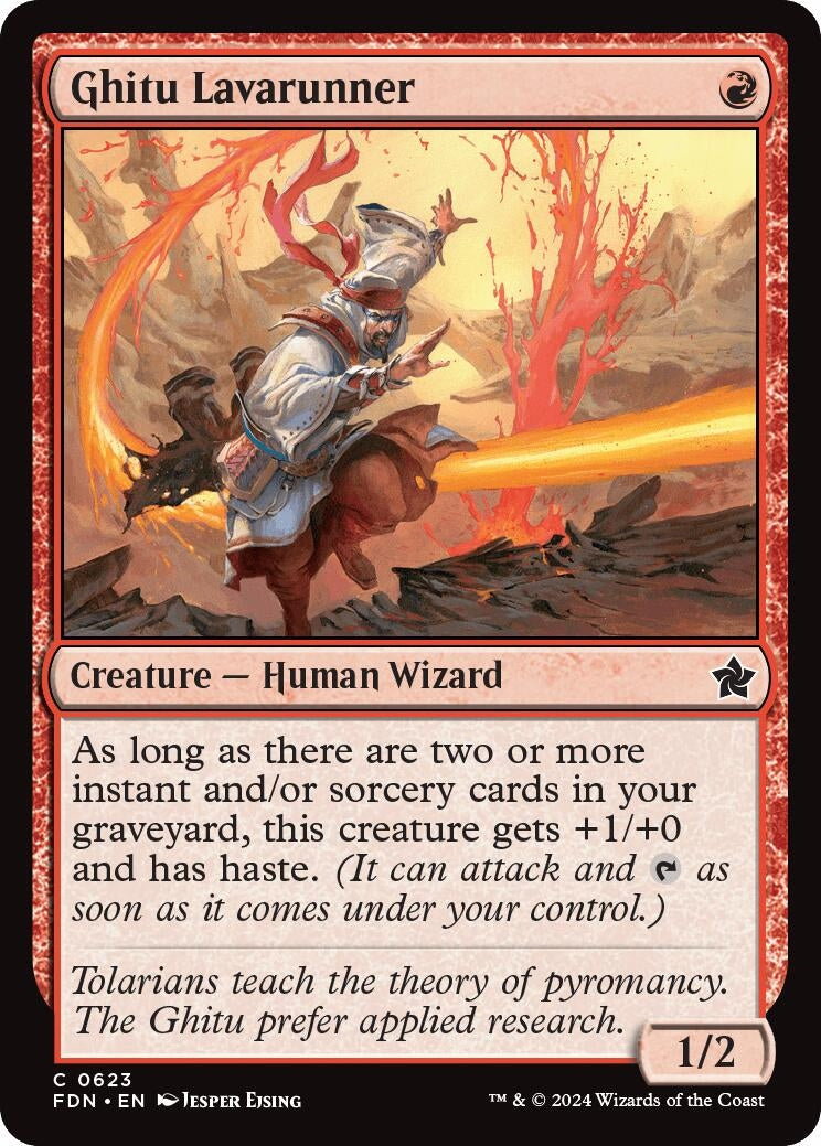 Image for Ghitu Lavarunner (623) (Foundations) - Magic: The Gathering