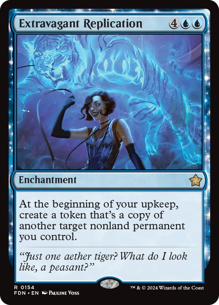 Image for Extravagant Replication (154) (Foil) (Foundations) - Magic: The Gathering