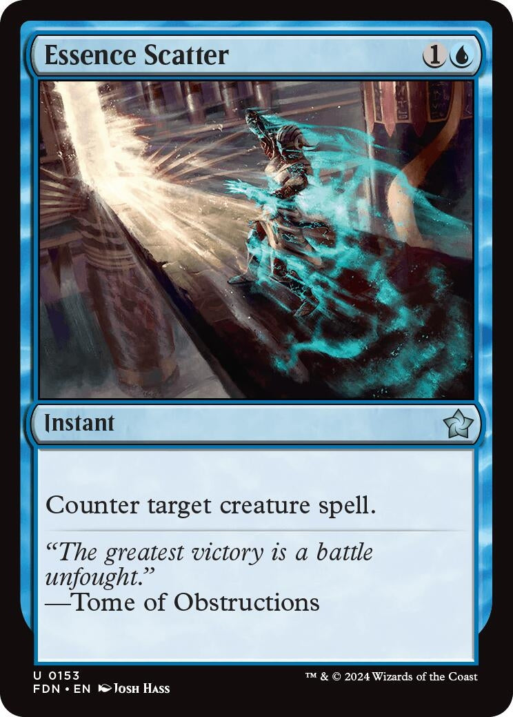 Image for Essence Scatter (153) (Foil) (Foundations) - Magic: The Gathering