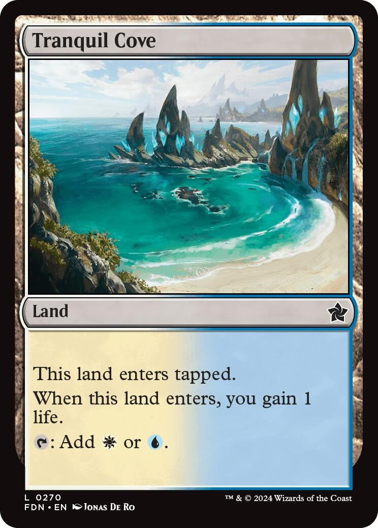 Image for Tranquil Cove (270) (Foundations) - Magic: The Gathering
