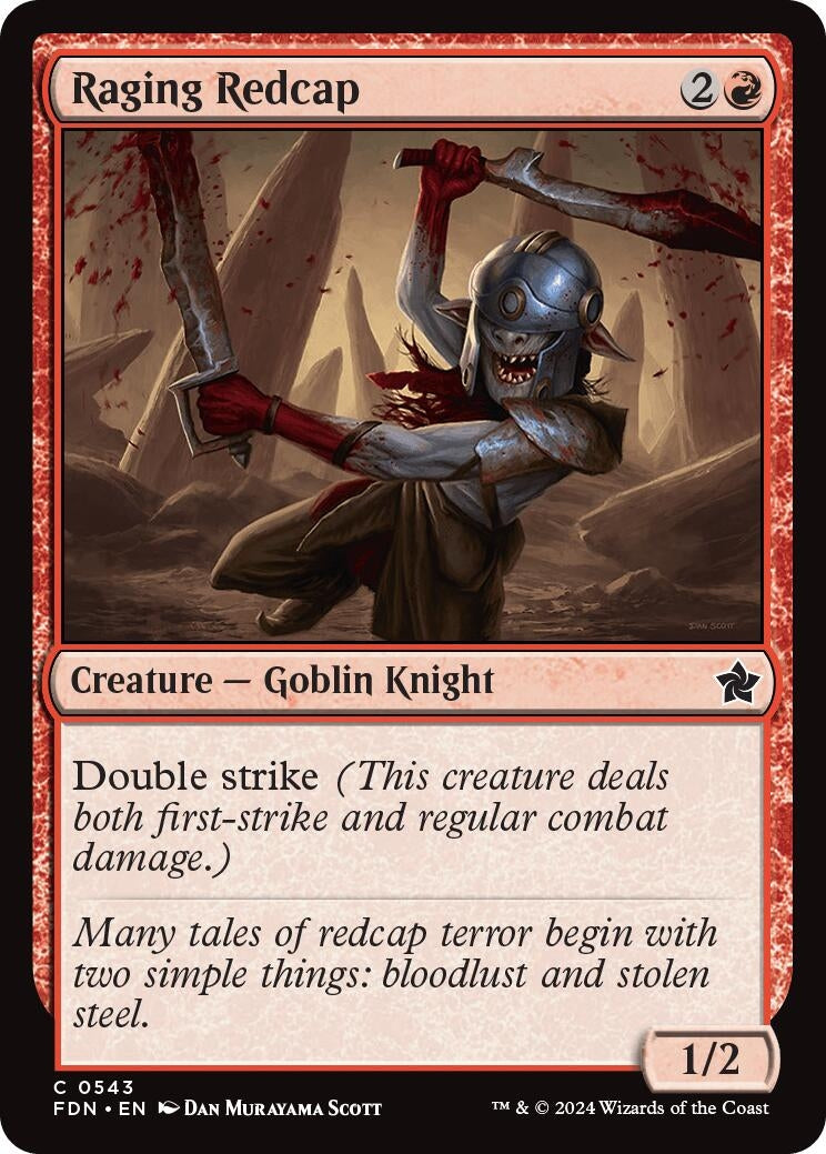 Image for Raging Redcap (543) (Foundations) - Magic: The Gathering