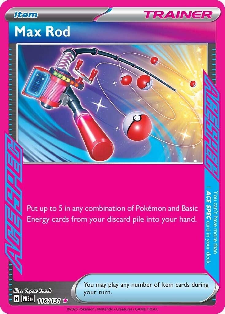 Max Rod (116/131) (SV: Prismatic Evolutions)