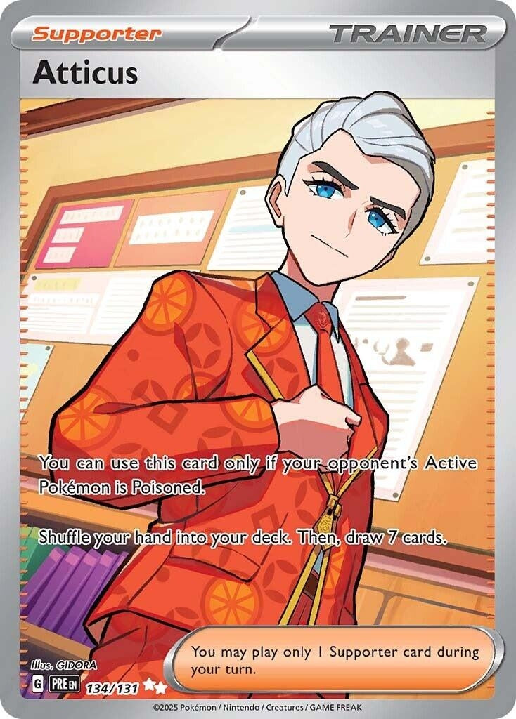 Atticus (134/131) (SV: Prismatic Evolutions)
