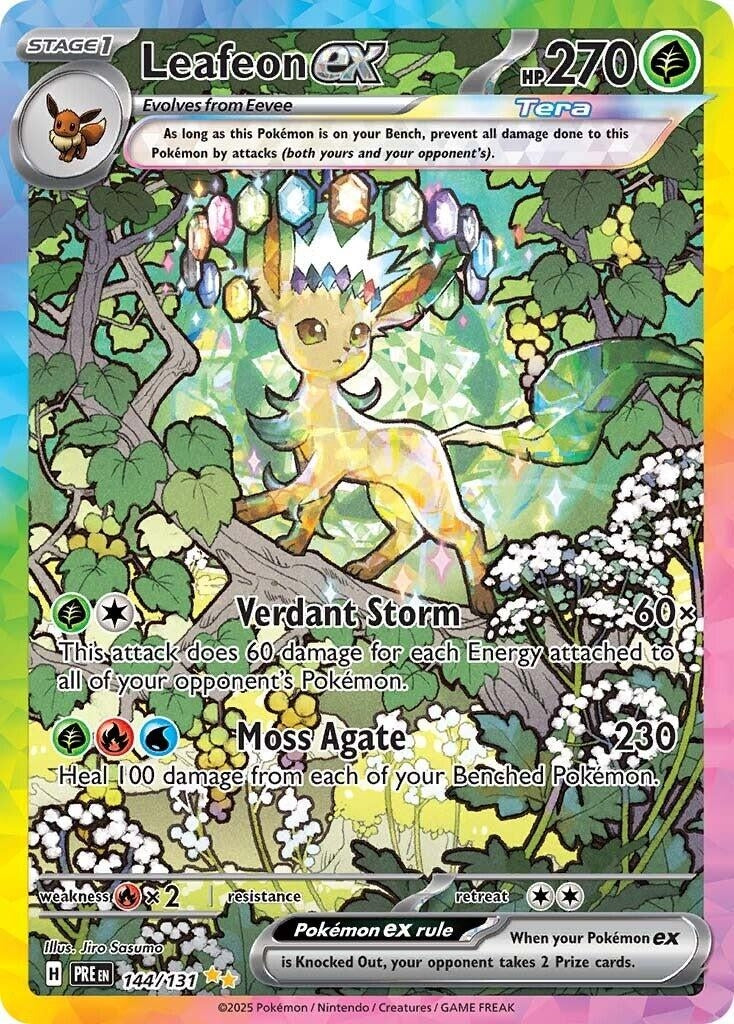 Leafeon ex (144/131) (SV: Prismatic Evolutions)