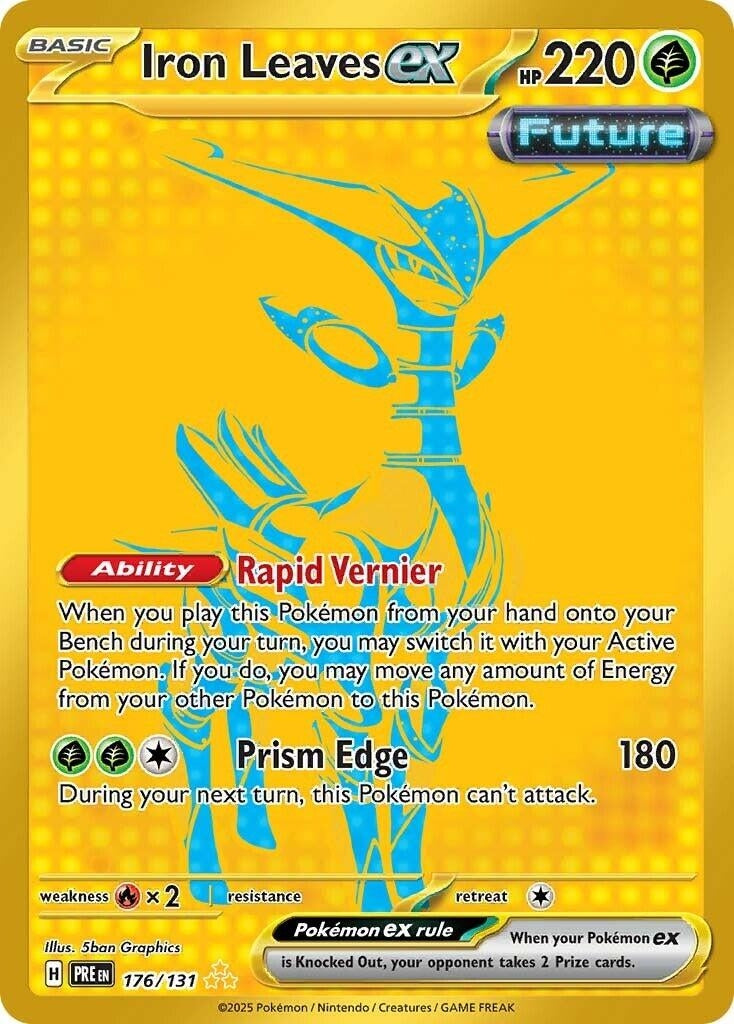 Iron Leaves ex (176/131) (SV: Prismatic Evolutions)