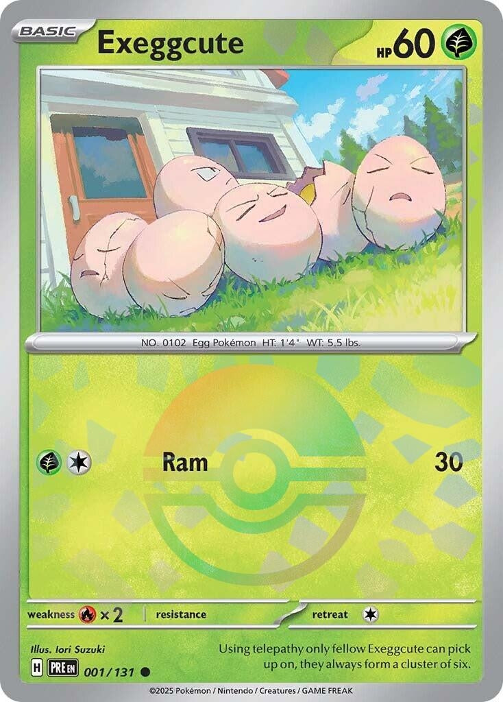 Exeggcute (Poke Ball Pattern) (001/131) (SV: Prismatic Evolutions)