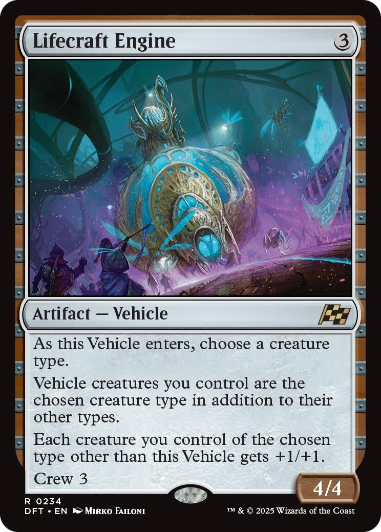 Image for Lifecraft Engine (234) (Foil) (Aetherdrift) (DFT) - Magic: The Gathering