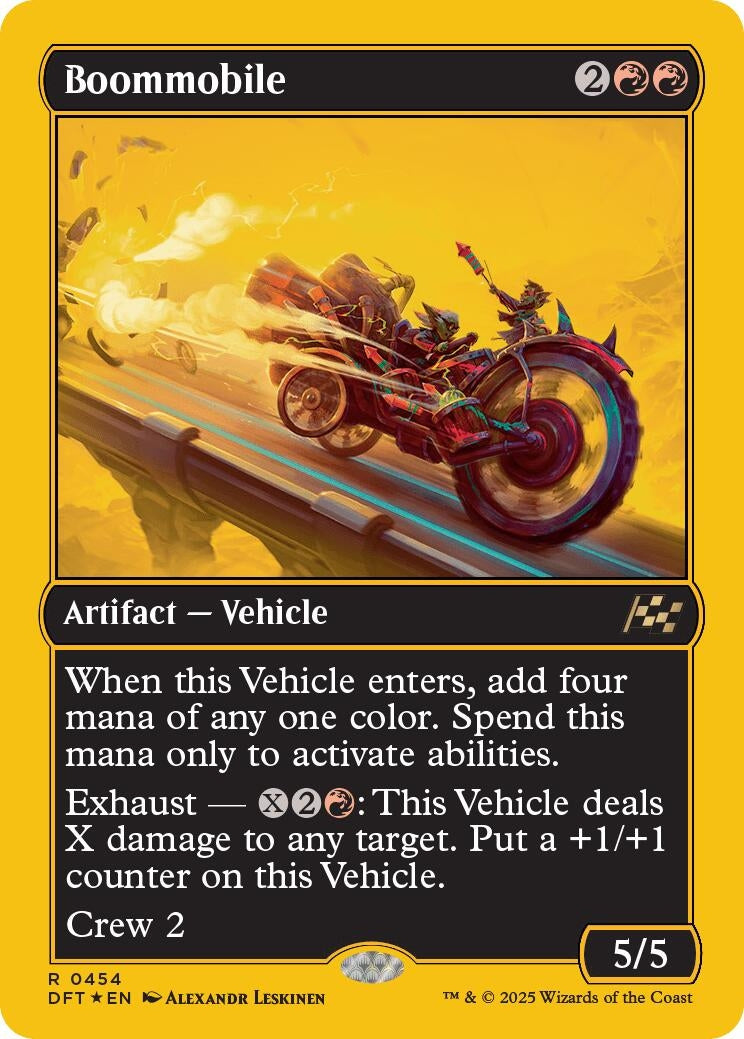 Boommobile (First-Place Foil) (454) (Foil) (Aetherdrift)